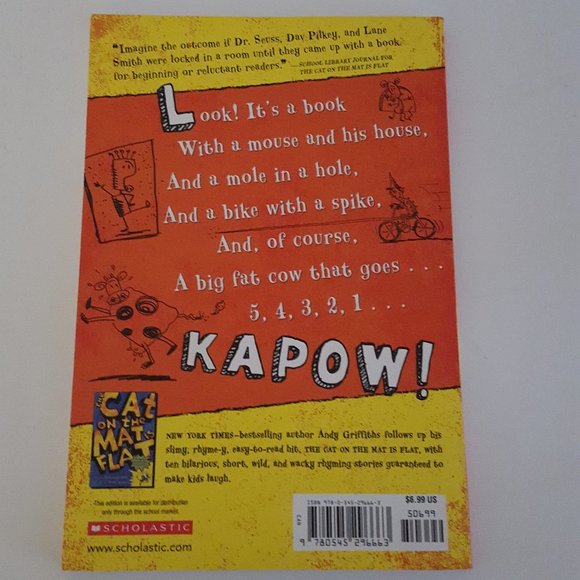 The Big Fat Cow Goes Kapow by Andy Griffith, Paperback (2010) - Picture 2 of 4